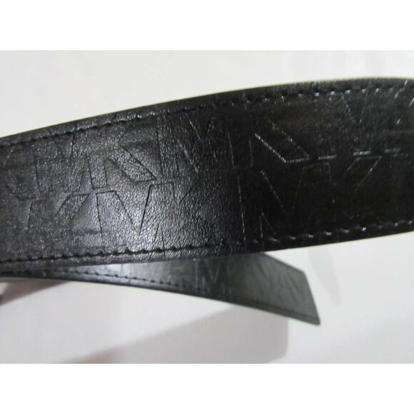 Michael Kors Womens Reversible Belt Black Signature Logo / Brown NWT Medium - Picture 3 of 9